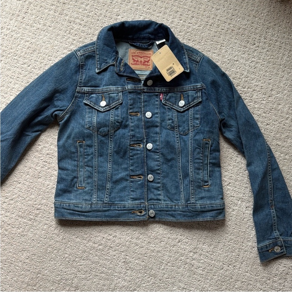 Levi's Blue Jean Jacket Classic Denim Style